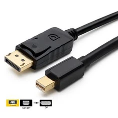 Mini Displayport DP Thunderbolt att Displayport DP kabeladapter 6 fot guldpläterad 4K resolution 2017 Top Salar Produkt