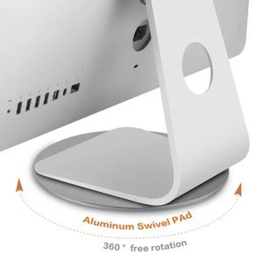 360 Rotation IMac Pro Monitor Stand Aluminium Alloy-MSLFORCE